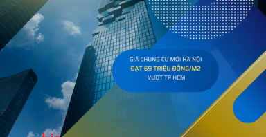 Giá chung cư mới Hà Nội đạt 69 triệu đồng/m2 vượt TP HCM