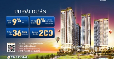 SeABank ưu đãi lãi suất 0% cho khách hàng vay mua căn hộ tại dự án Newtown Diamond