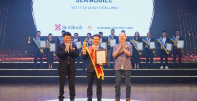 Ngân hàng số SeAMobile được xếp hạng 5 sao tại Giải thưởng Sao Khuê 2025