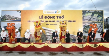 T&T Group đồng loạt khánh thành và triển khai xây dựng các công trình trọng điểm tại Long An