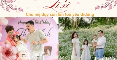 Từ tiền lì xì đến hành động nhân ái: Cha mẹ dạy con lan toả yêu thương