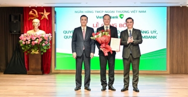 Ông Lê Quang Vinh giữ chức Tổng giám đốc Vietcombank