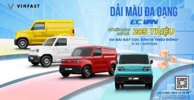 VinFast EC Van sẽ là “dấu chấm hết” cho các dòng xe chở hàng chạy xăng?