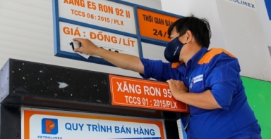 Giá xăng dầu đồng loạt tăng trở lại từ 15h ngày 10/7