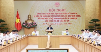 Thủ tướng: Nghiên cứu đề xuất điều chỉnh, bổ sung chính sách về đất đai