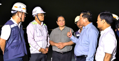 Thủ tướng kiểm tra tiến độ cầu Nhơn Trạch, kết nối trục giao thông chiến lược