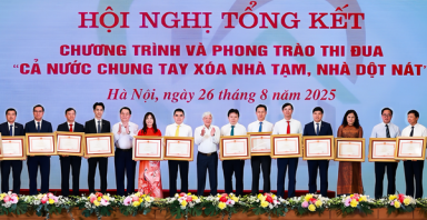 Chính phủ hoàn thành mục tiêu 334.000 căn nhà tạm được xây mới, HDBank chung tay đóng góp trên 2.600 căn