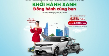 Agribank: Từ cho vay mua xe điện đến chiến lược phát triển bền vững