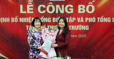 Lễ công bố Quyết định bổ nhiệm Tổng Biên tập và Phó Tổng Biên tập Tạp chí Thương Trường