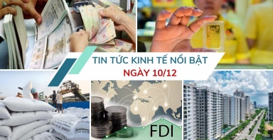 Tin tức kinh tế ngày 10/12: Ngân hàng dẫn dắt thị trường trái phiếu