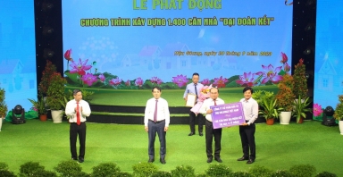 TNG Holdings Vietnam tài trợ xây 100 căn nhà Đại đoàn kết tại Hậu Giang