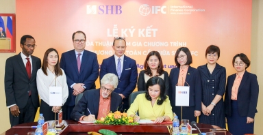 SHB tham gia Chương trình Tài trợ Thương mại Toàn cầu của IFC với hạn mức 75 triệu USD