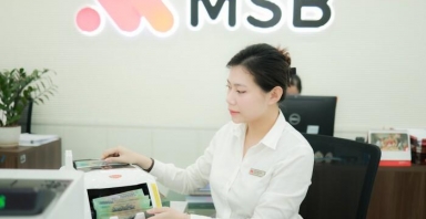 MSB tăng trích lập dự phòng rủi ro, lợi nhuận quý III sụt giảm