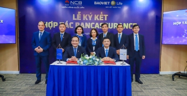 Ngân hàng NCB và Bảo Việt Nhân thọ ký kết thỏa thuận hợp tác Bancassurance