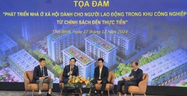 Phát triển nhà ở xã hội dành cho người lao động trong khu công nghiệp: Từ chính sách đến thực tiễn