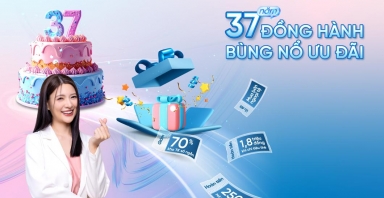 37 năm đồng hành - bùng nổ ưu đãi cùng VietinBank