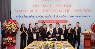 Hợp tác giữa Cảng HKQT Vân Đồn và Crystal Holidays: Thúc đẩy giao thương quốc tế tại Đặc khu kinh tế Vân Đồn