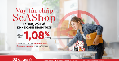 SeABank ra mắt gói vay tín chấp SeAShop: Giải pháp vốn cho hộ kinh doanh