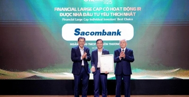Sacombank có hoạt động IR được nhà đầu tư yêu thích nhất 2025