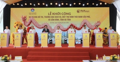 T&T Group khởi công Khu đô thị sinh thái 50 ha tại Hà Tĩnh