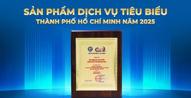 Sacombank lần thứ 3 được vinh danh 'sản phẩm - dịch vụ tiêu biểu TP.HCM'