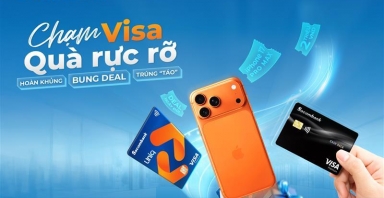 Chủ thẻ tín dụng Sacombank hưởng ưu đãi hoàn tiền lên đến 2 triệu đồng và cơ hội trúng IPhone 17 Pro Max