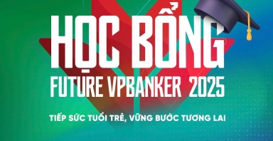 Học bổng Future VPBanker 2025 - Chắp cánh hành trình vươn xa của tài năng trẻ Việt Nam