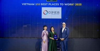 OPES tăng 164 bậc trong Top 500 Doanh nghiệp tư nhân lớn nhất Việt Nam