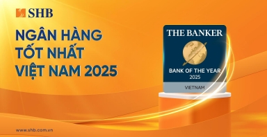 The Banker vinh danh SHB là Ngân hàng của năm 2025