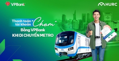 VPBank tiên phong triển khai thanh toán chạm bằng tài khoản tại Metro TP.HCM