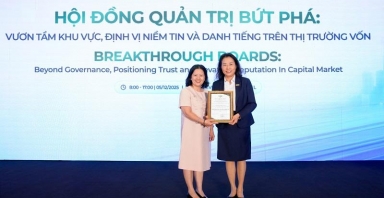 Sacombank vào nhóm hơn 30 doanh nghiệp đạt VNCG50