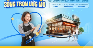 Bứt tốc kinh doanh với gói vay ưu đãi lãi suất chưa đến 4%/năm của PVcomBank