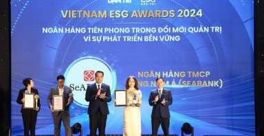 SeABank được vinh danh “Ngân hàng tiên phong trong đổi mới quản trị vì sự phát triển bền vững” tại Vietnam ESG Awards