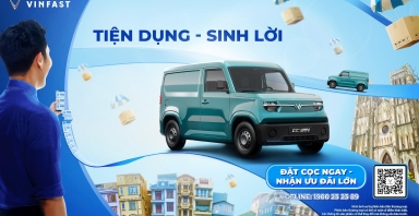VinFast ra mắt dòng xe điện chở hàng cỡ nhỏ giá từ 285 triệu đồng