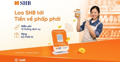 SHB ra mắt dịch vụ Loa thanh toán, hỗ trợ khách hàng phòng tránh gian lận giao dịch