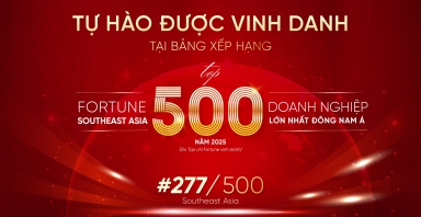 SeABank tăng 10 bậc trên bảng xếp hạng Fortune Southeast Asia 500
