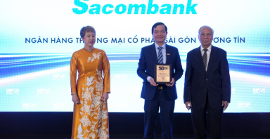 Sacombank tiếp tục ghi danh trong top 50 Công ty kinh doanh hiệu quả nhất Việt Nam năm 2025