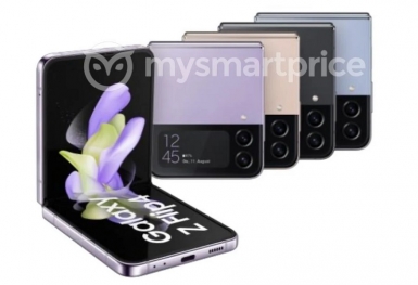 Hình ảnh chính thức của Galaxy Z Flip 4 bị rò rỉ