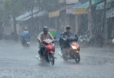 Mưa lớn ở Bắc Bộ và Thanh Hóa