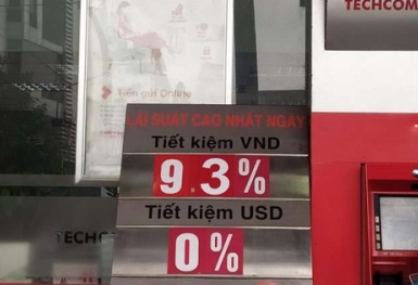 Techcombank tiếp tục tăng lãi suất từ ngày 22/11: 6 tháng nhận lãi 9%, từ 12 tháng trở lên hưởng 9,3%