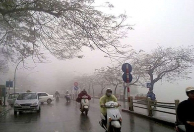 Không khí lạnh tăng cường sắp xuống miền Bắc