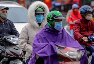 Không khí lạnh tăng cường, Bắc Bộ lại rét đậm, miền Trung mưa to