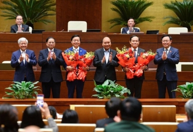 Quốc hội phê chuẩn đề nghị bổ nhiệm 2 Phó Thủ tướng