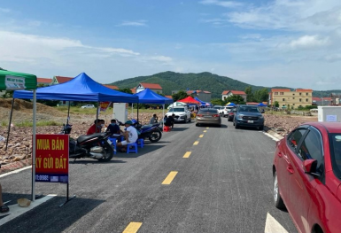 Nhiều lô đất đấu giá tại Bắc Giang bị người mua “ngó lơ”