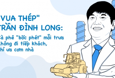 'Vua thép' Trần Đình Long: Cà phê 'bốc phét' mỗi trưa, không đi tiếp khách, chỉ ưa cơm nhà