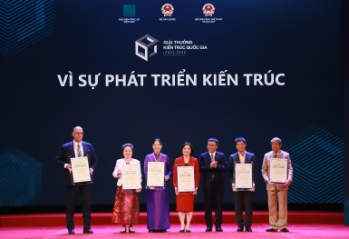 Tập đoàn BRG được vinh danh “Vì Sự Phát triển Kiến trúc” tại Giải thưởng Kiến trúc Quốc gia 2022-2023