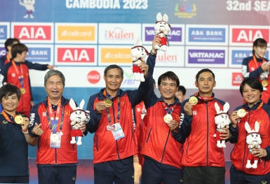 Đoàn Việt Nam vượt chỉ tiêu huy chương Vàng SEA Games 32