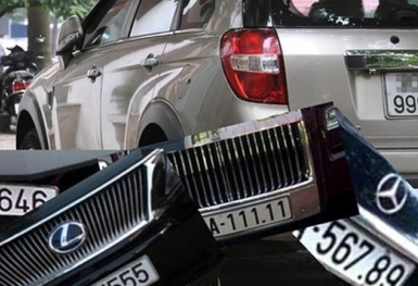 Chính phủ ban hành Nghị định về thí điểm đấu giá biển số xe ô tô