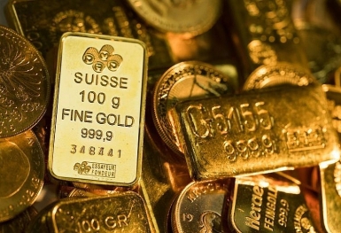 Giá vàng bật tăng trong phiên cuối tuần