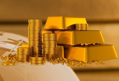 Giá vàng tiếp tục giảm, rơi xuống mức thấp